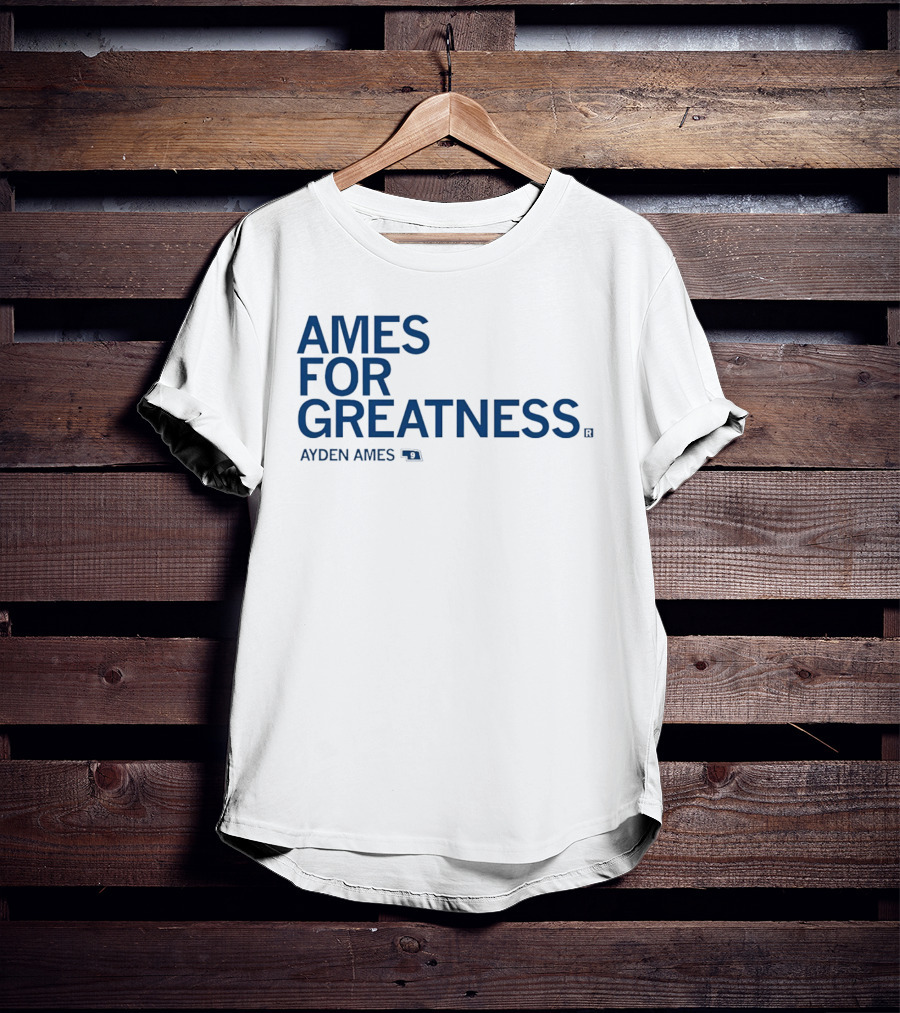 Ames For Greatness Ayden Ames Creighton Bluejays Number 9 T-Shirt
