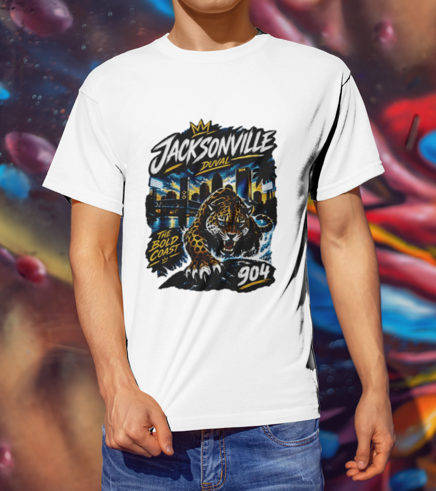Jacksonville Duval 904 The Bold Coast T-Shirt