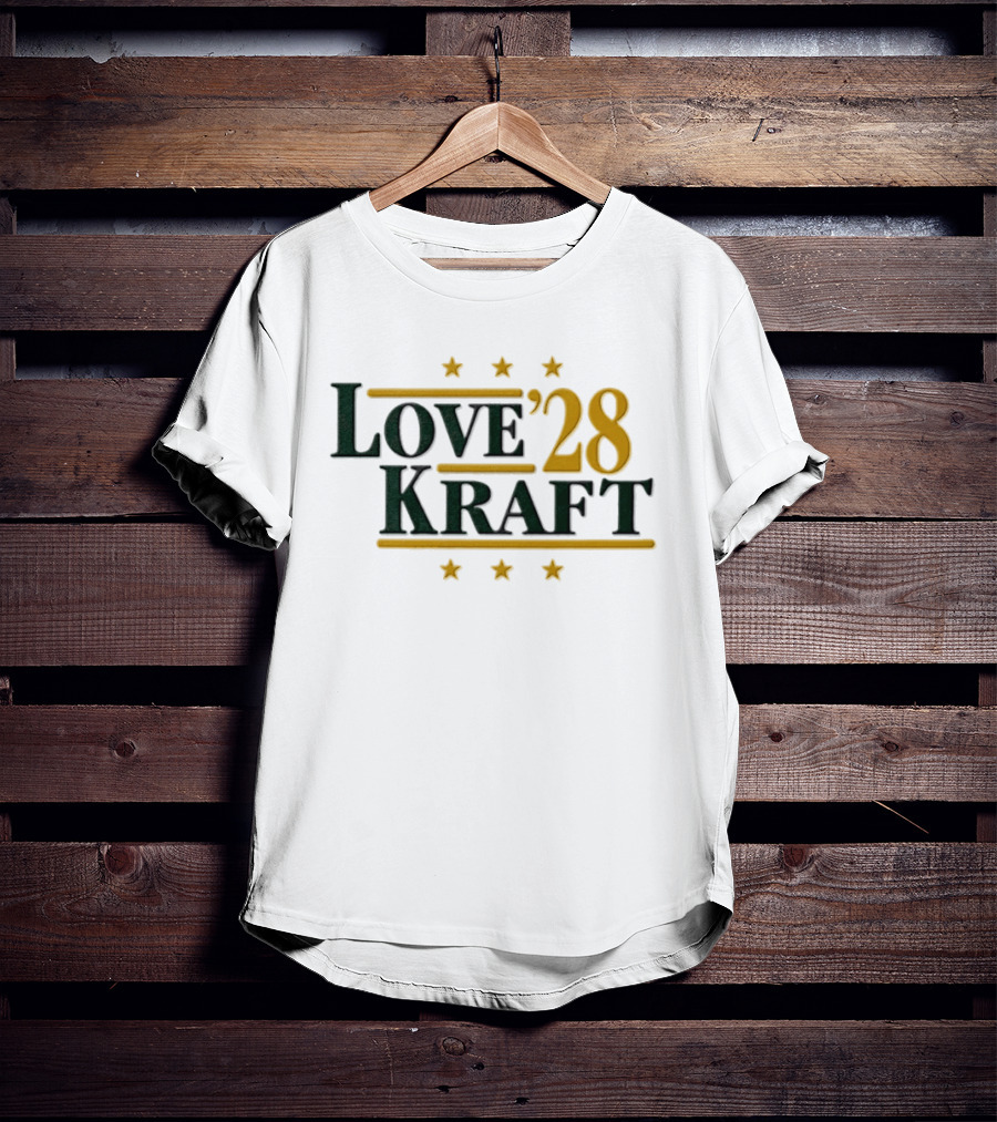 Love '28 Kraft Green Bay Packers T-Shirt