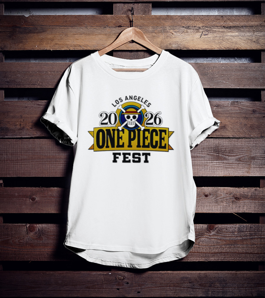 Los Angeles 2026 One Piece Fest Anime Event T-Shirt