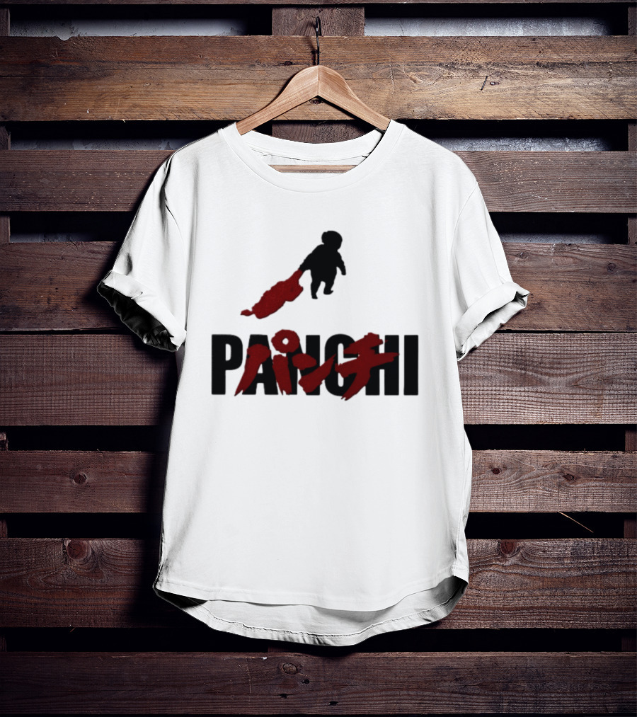 Panchi Monkey Teddy Bear Japanese T-Shirt