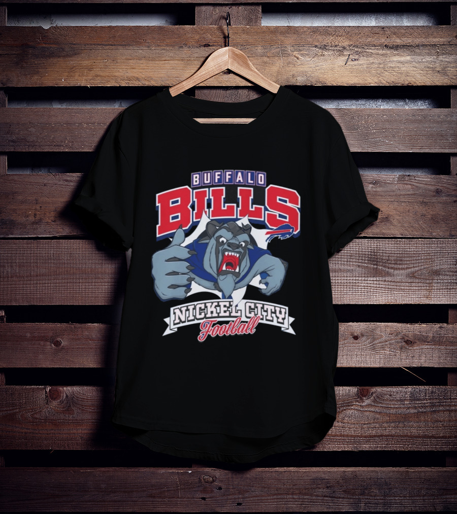 Buffalo Bills Nickel City Football Disney Beast T-Shirt