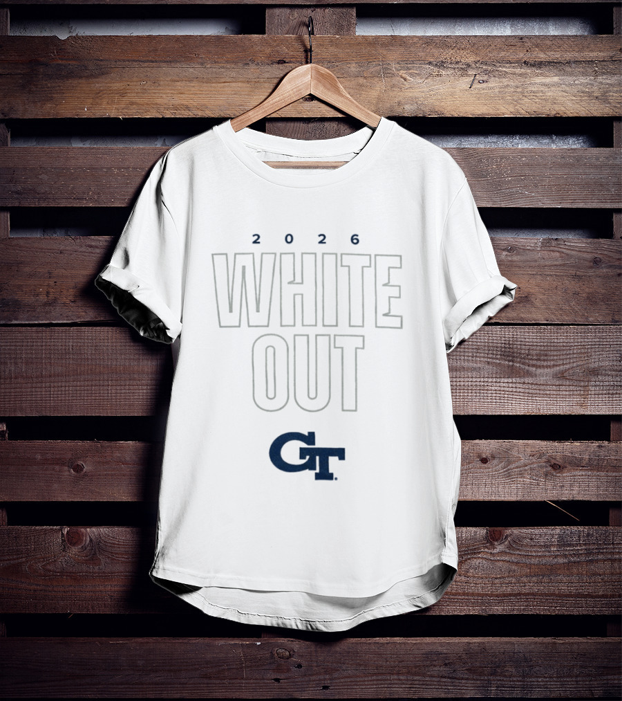 2026 White Out GT Football Event T-Shirt