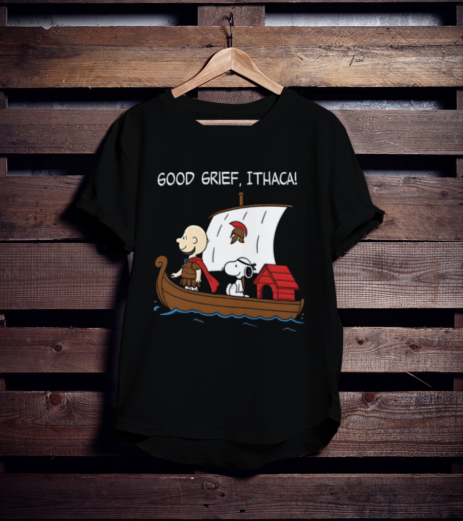 Good Grief Ithaca Charlie Brown Snoopy Peanuts T-Shirt