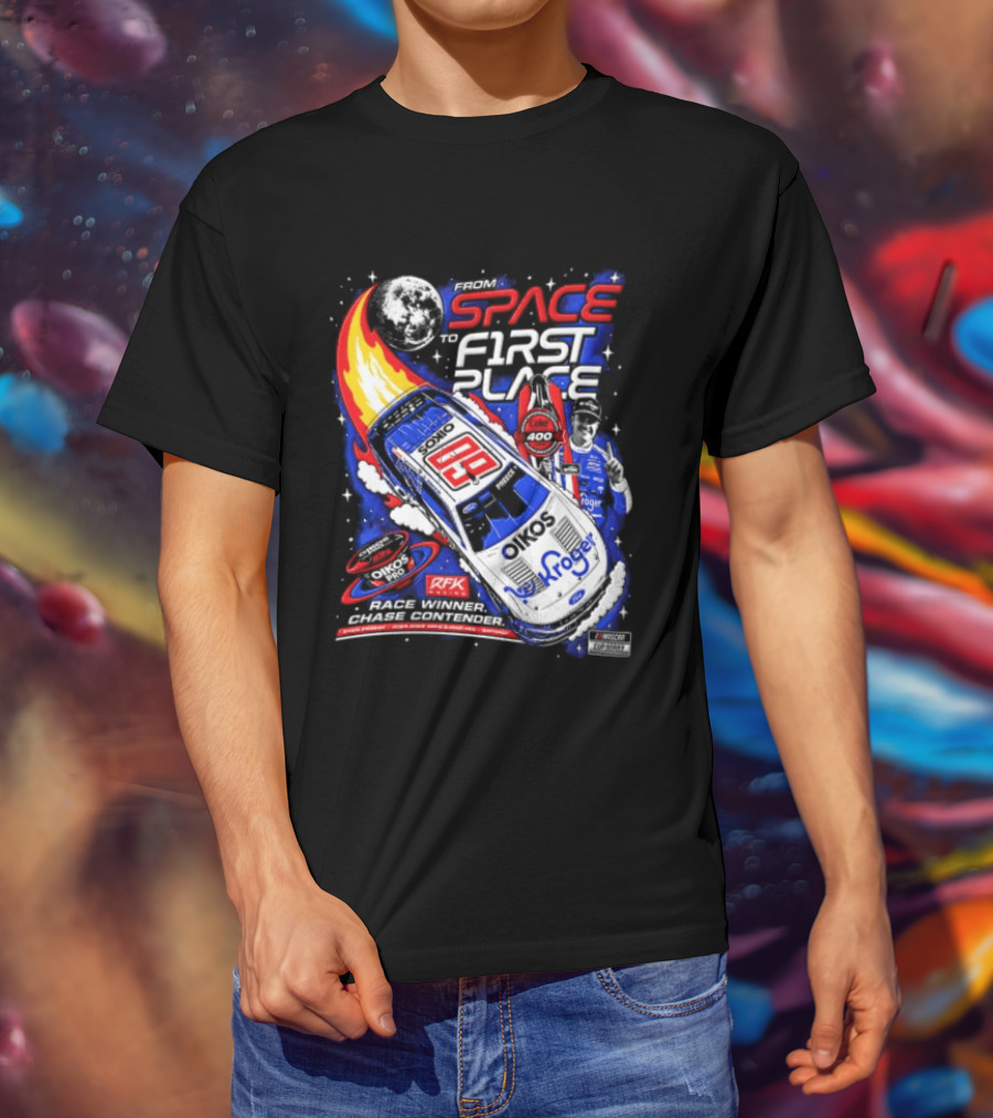 Ryan Preece Space To First Kroger RFK Racing 09 T-Shirt