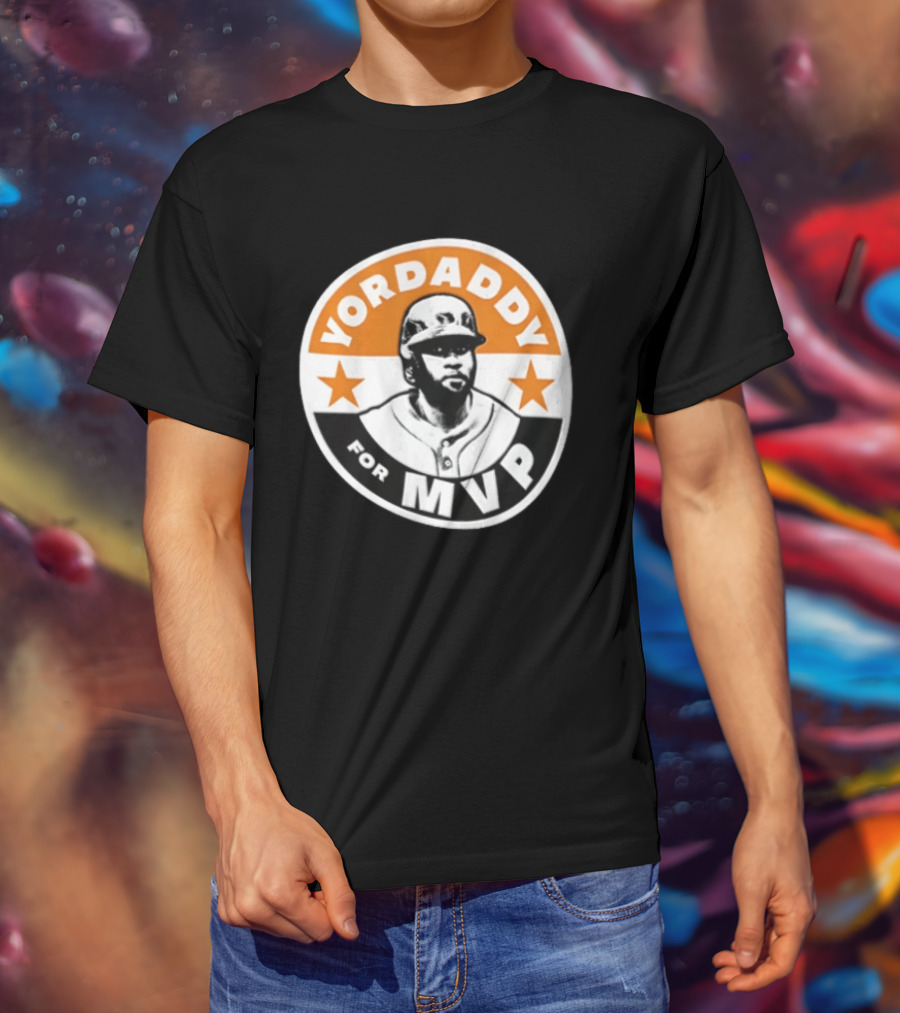 Yordan Alvarez Yordaddy MVP Baseball Star T-Shirt