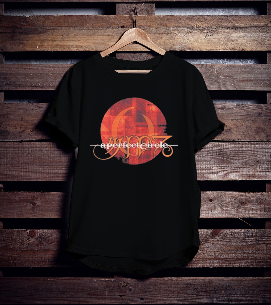 A Perfect Circle Band Logo Red T-Shirt
