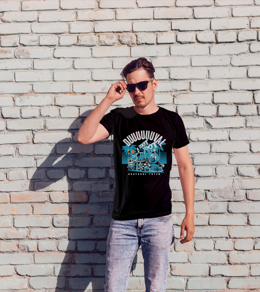 Duuuuuuuval Toot Toot Train Bhayshul Tuten 33 Jacksonville T-Shirt