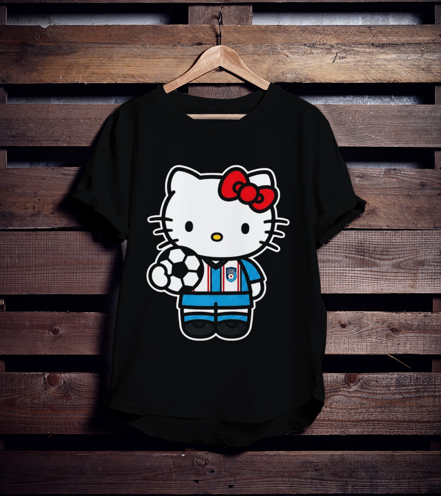 Hello Kitty Chicago Soccer Stars Team Collaboration T-Shirt