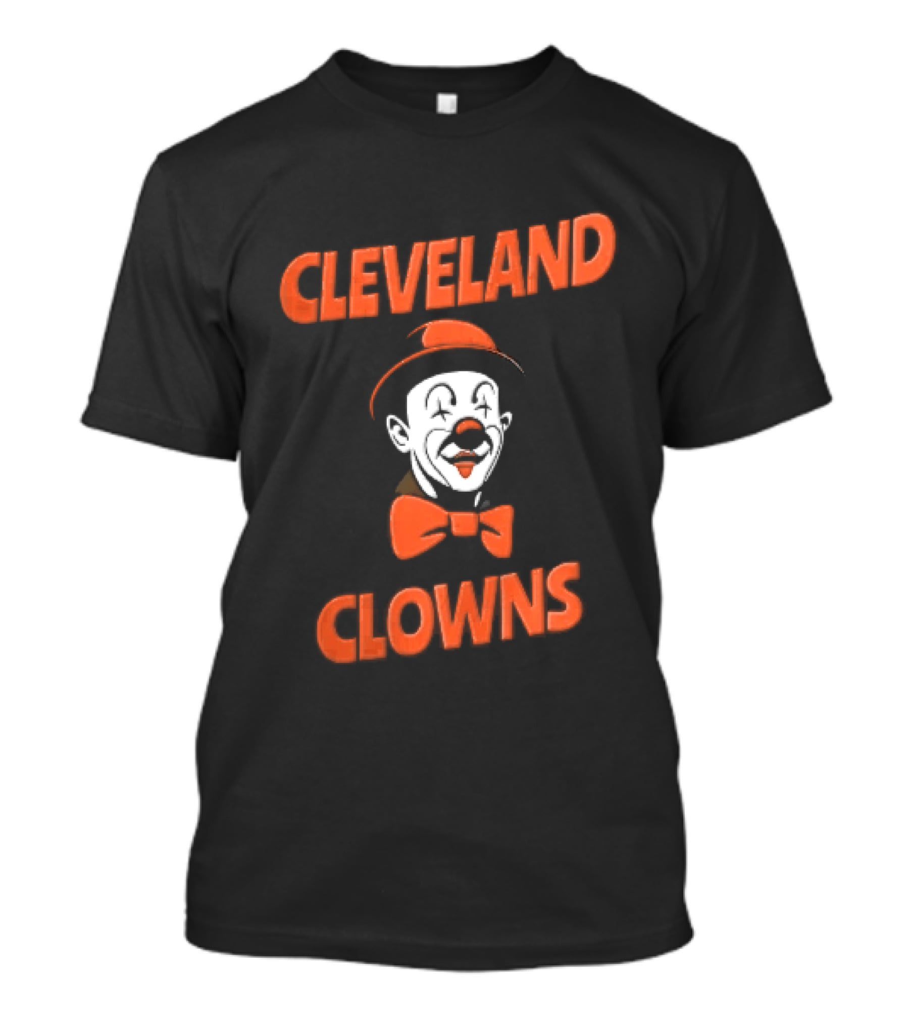 Cleveland Clowns Red Hat Bowtie T-Shirt