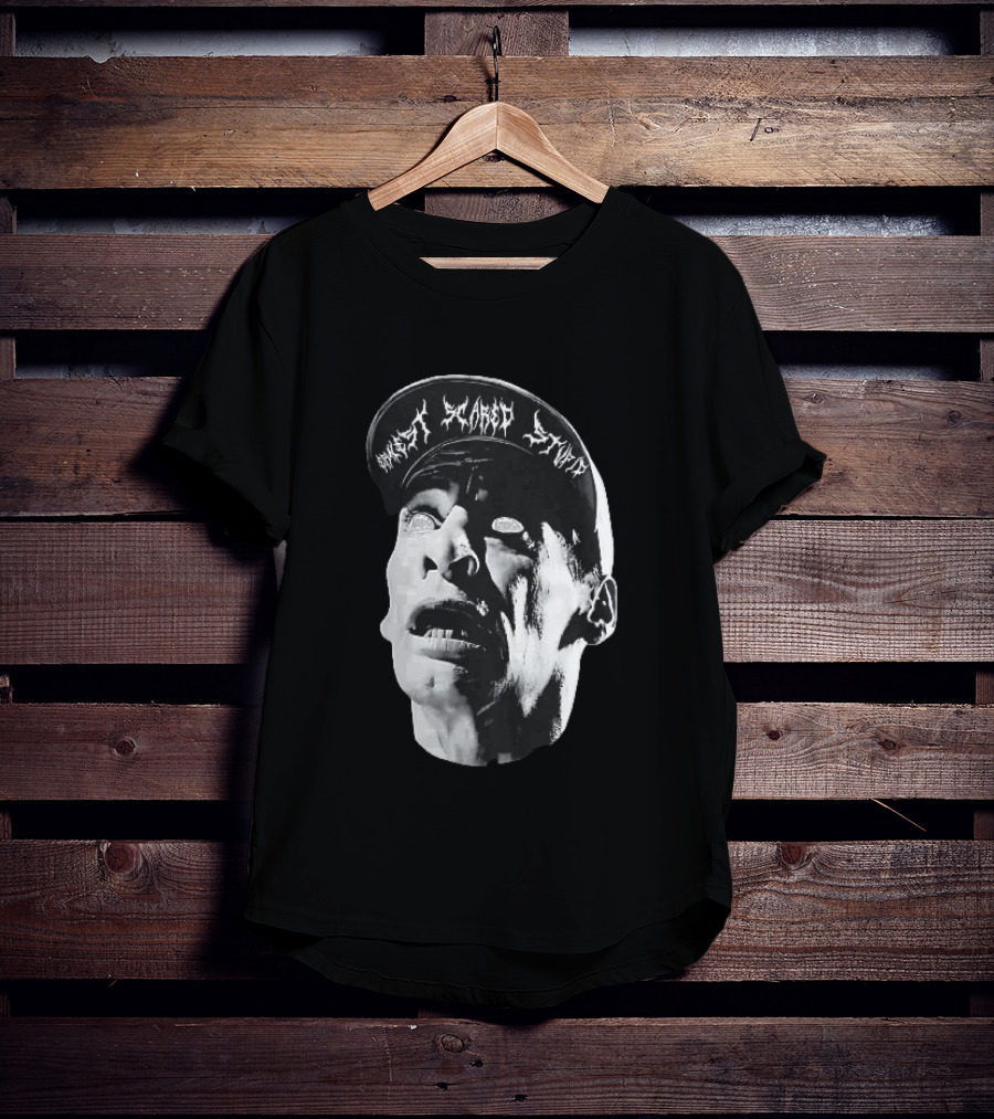 Ernest Scared Stupid Horror Movie Face T-Shirt