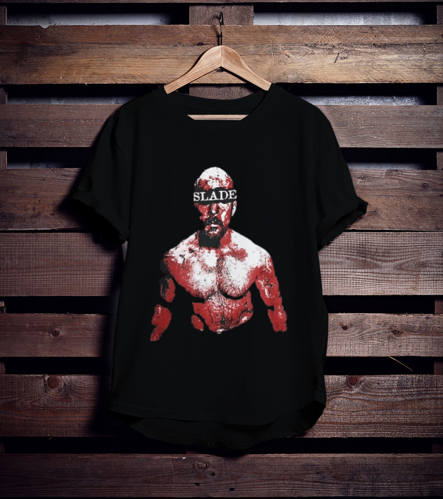 Slade Warrior Bleeding Covered In Blood Bold Headband T-Shirt