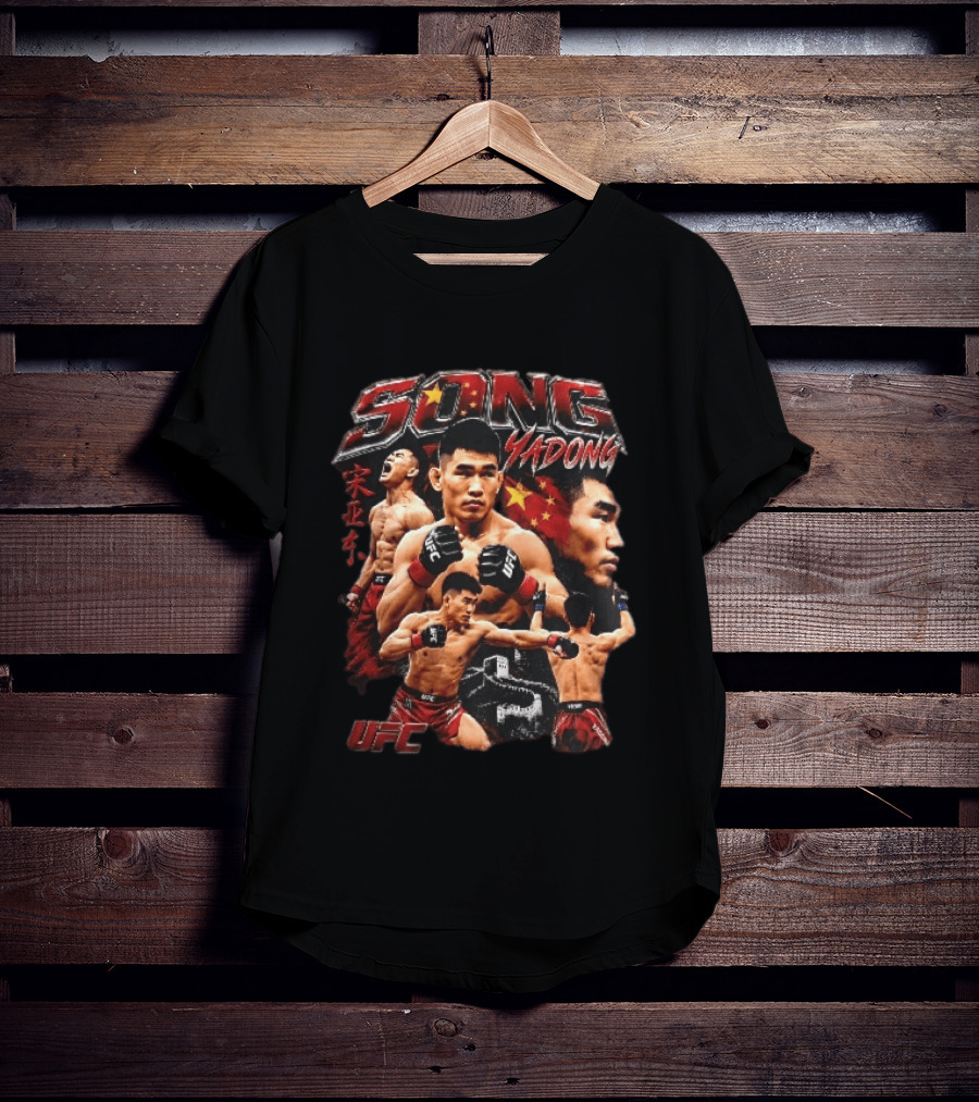 UFC Song Yadong Chinese Martial Arts Fighter Action T-Shirt