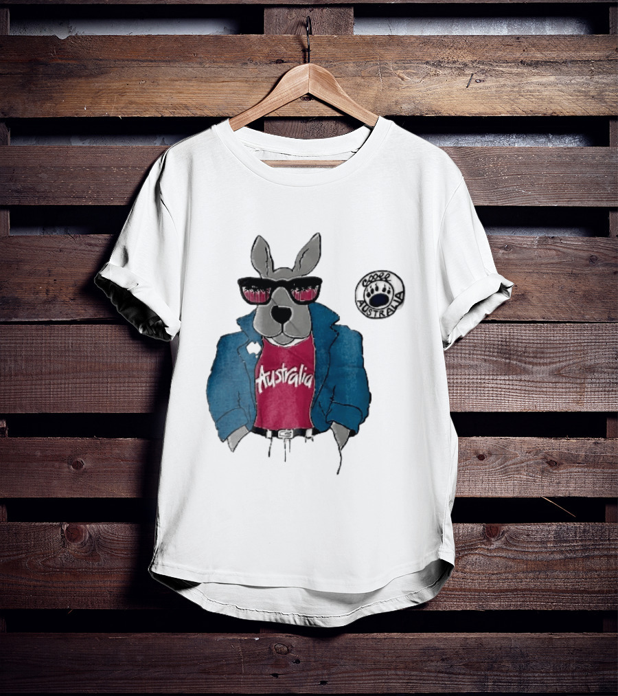 Australia Kangaroo Cool Coogee T-Shirt