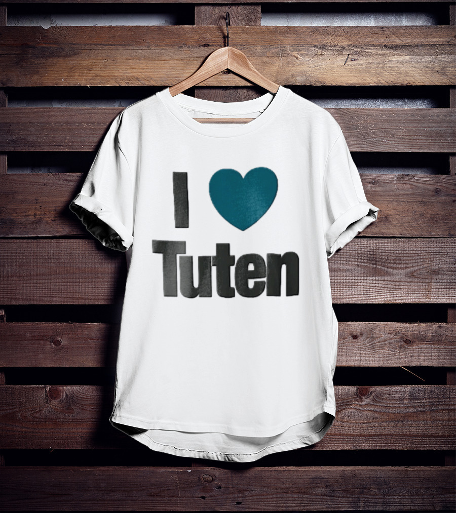 I Love Tuten Heart T-Shirt