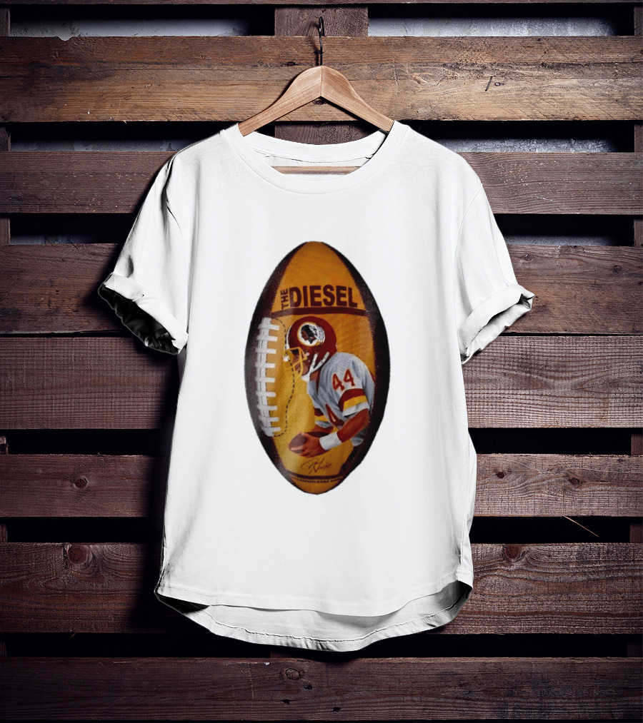 The Diesel Washington Redskins Football Vintage Memorabilia Image T-Shirt