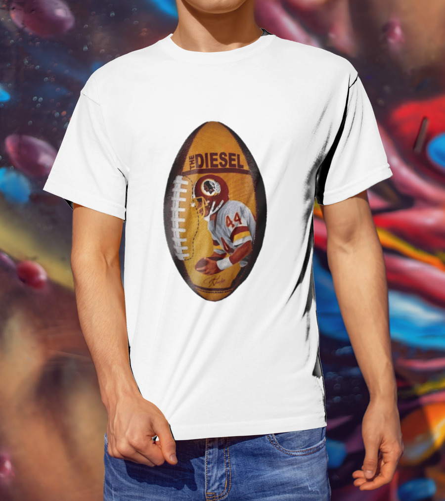 The Diesel Washington Redskins Football Vintage Memorabilia Image T-Shirt