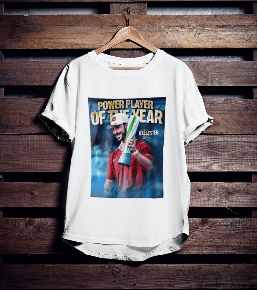 Power Player Of The Year Josele Ballester Champions Trophy Sports Celebration T-Shirt