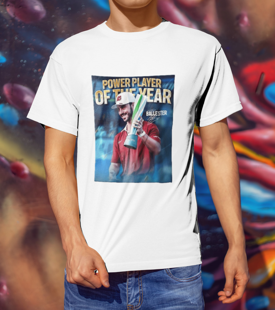 Power Player Of The Year Josele Ballester Champions Trophy Sports Celebration T-Shirt
