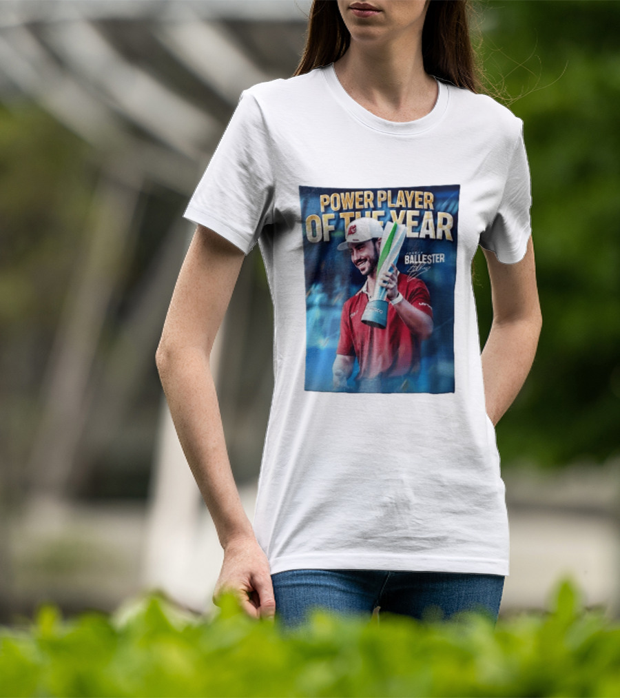 Power Player Of The Year Josele Ballester Champions Trophy Sports Celebration T-Shirt
