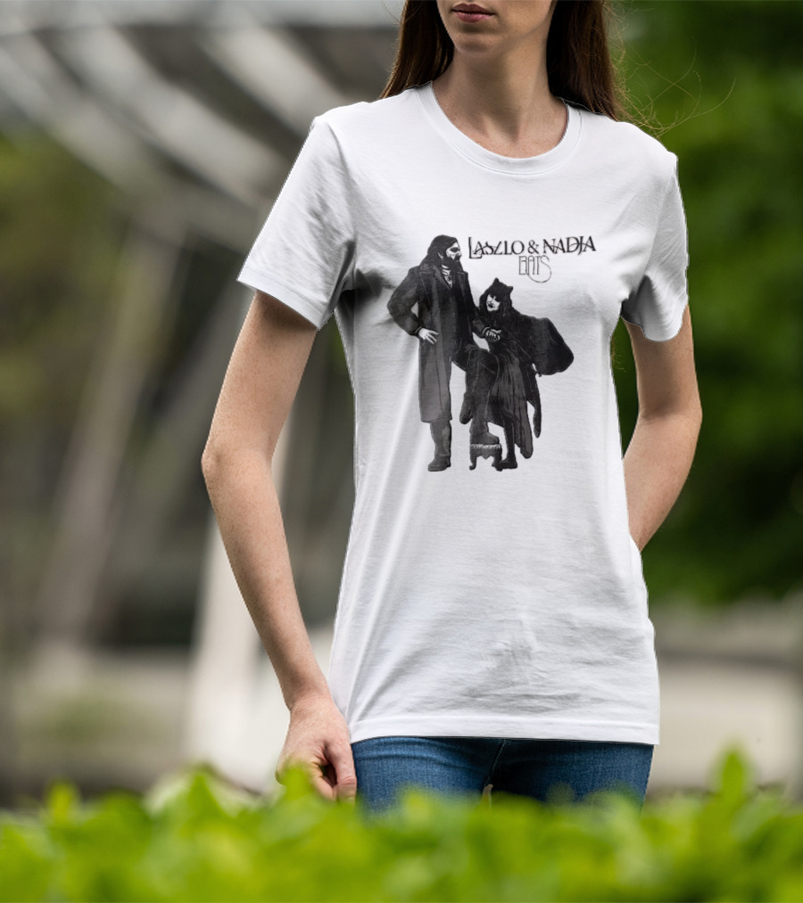 Laszlo And Nadja Bats Gothic Vampire Couple T-Shirt