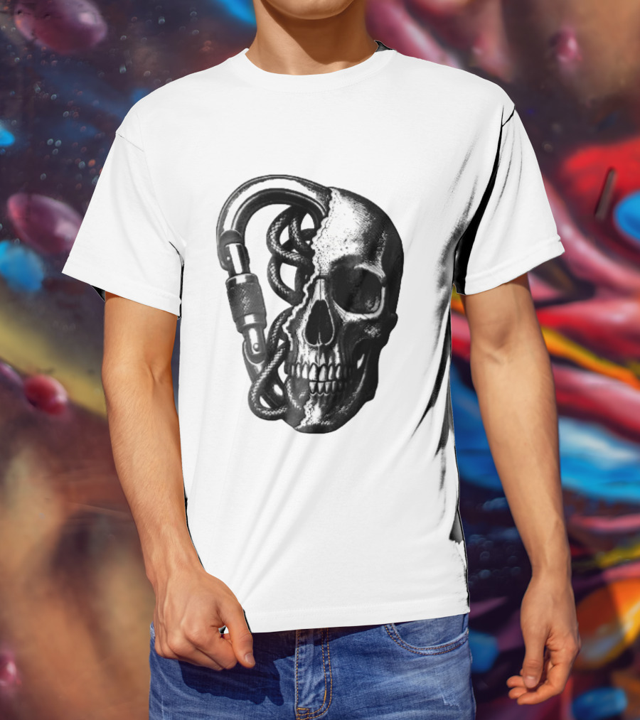 Skull Carabiner Snake T-Shirt