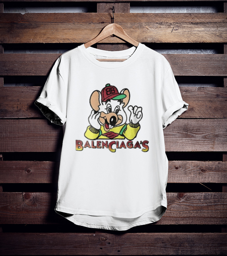 Balenciagas BB Mouse Cap Distressed T-Shirt