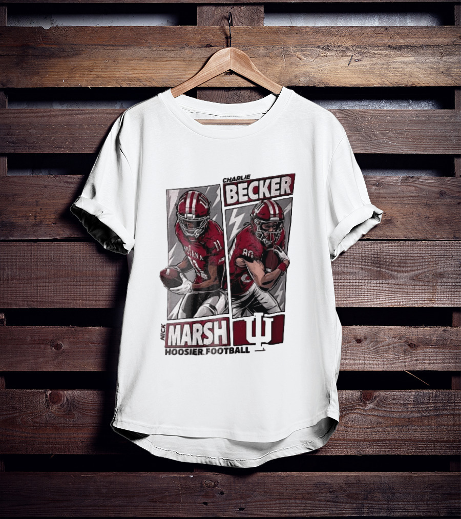 Charlie Becker Nick Marsh Hoosier Football Indiana Players T-Shirt