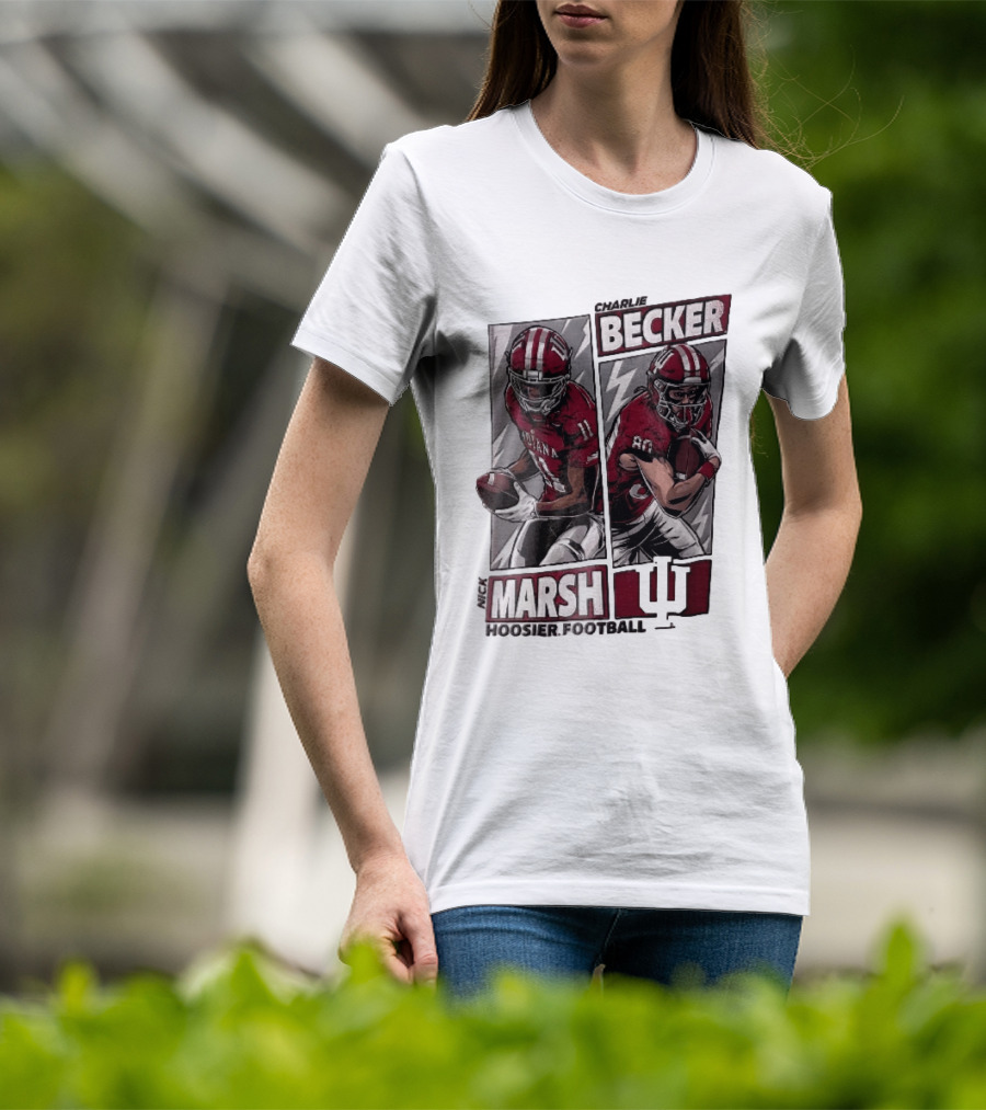 Charlie Becker Nick Marsh Hoosier Football Indiana Players T-Shirt
