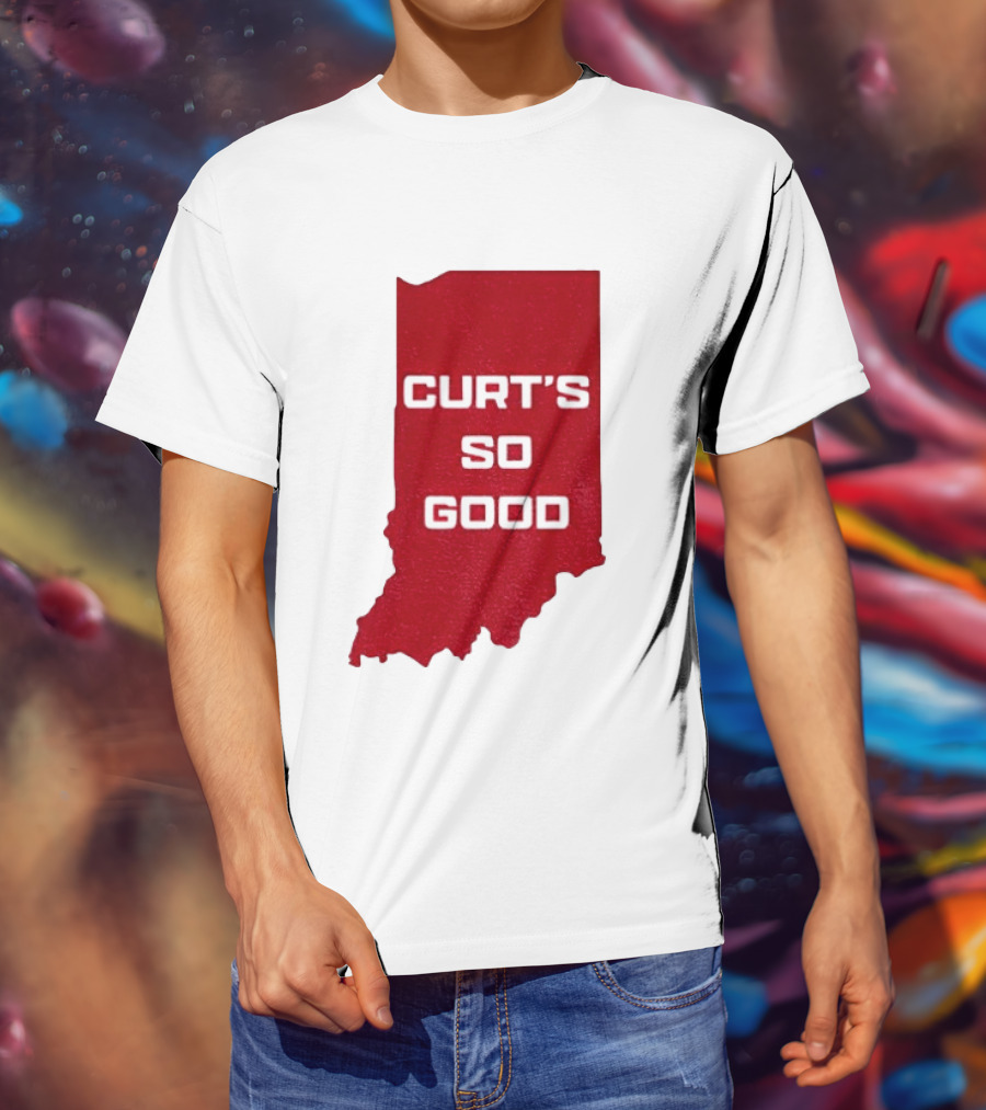 Indiana Hoosier Football Curt's So Good T-Shirt