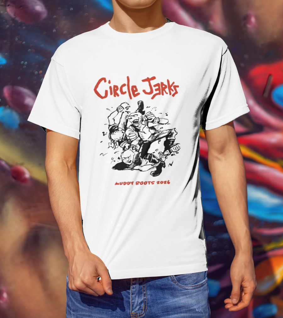 Circle Jerks Muddy Roots 2026 September Festival Exclusive T-Shirt