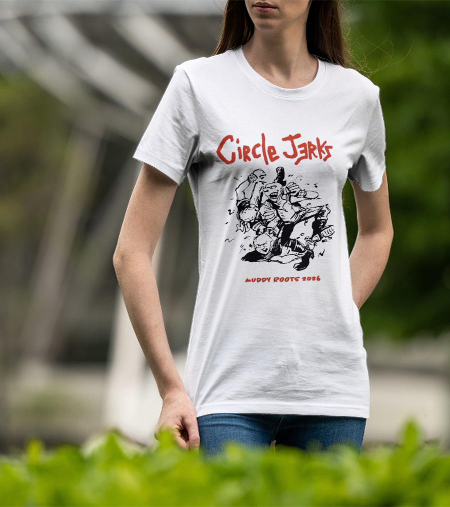 Circle Jerks Muddy Roots 2026 September Festival Exclusive T-Shirt