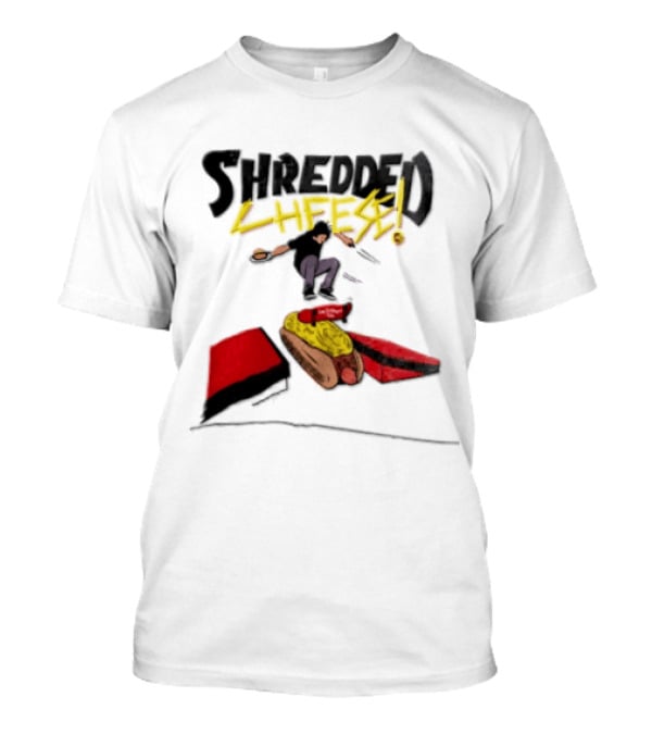 Shredded Cheese Chili Skateboard Camp Washington T-Shirt