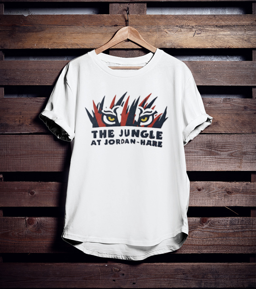 The Jungle At Jordan Hare Auburn University Tigers Football Eyes T-Shirt