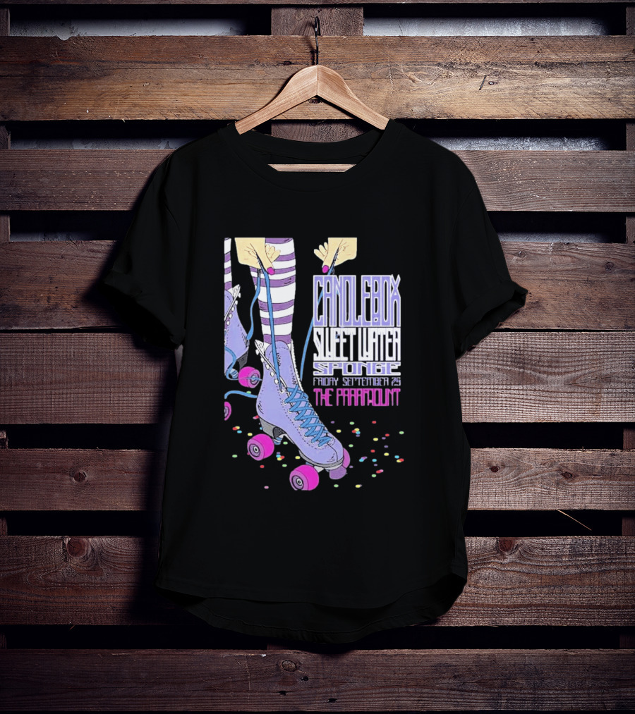 Candlebox Sweetwater Sponge September 26 2026 The Paramount Roller Skates Event T-Shirt