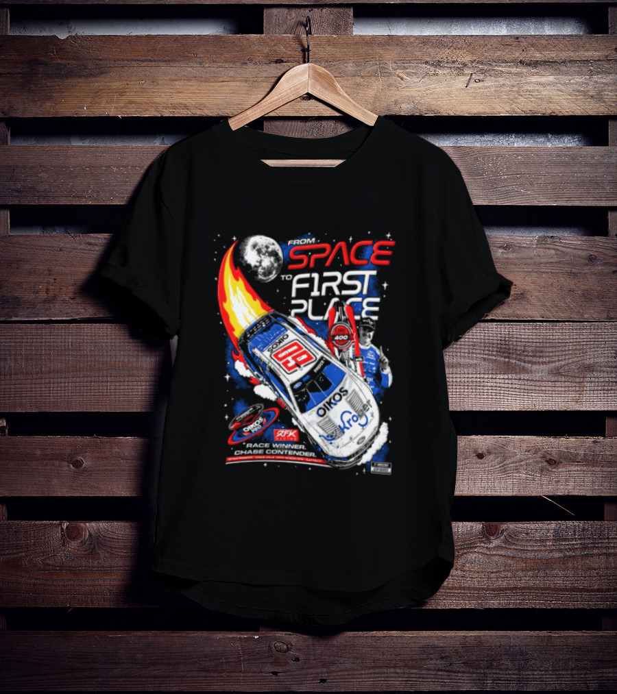Space To First Place Daytona RFK Racing 2023 NASCAR Win T-Shirt