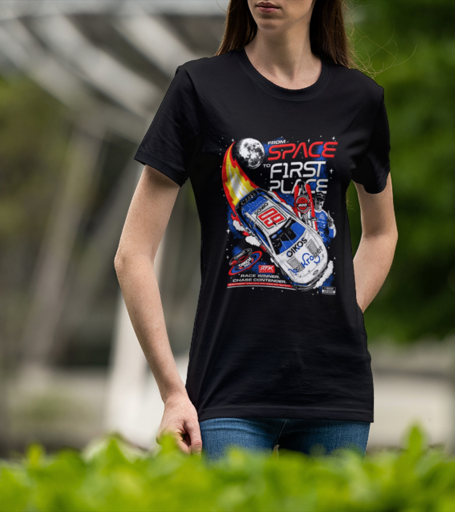 Space To First Place Daytona RFK Racing 2023 NASCAR Win T-Shirt