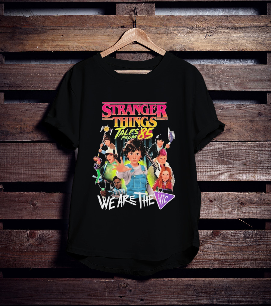 Stranger Things Tales From 85 We Are The Hellfire Club Characters And Adventure T-Shirt