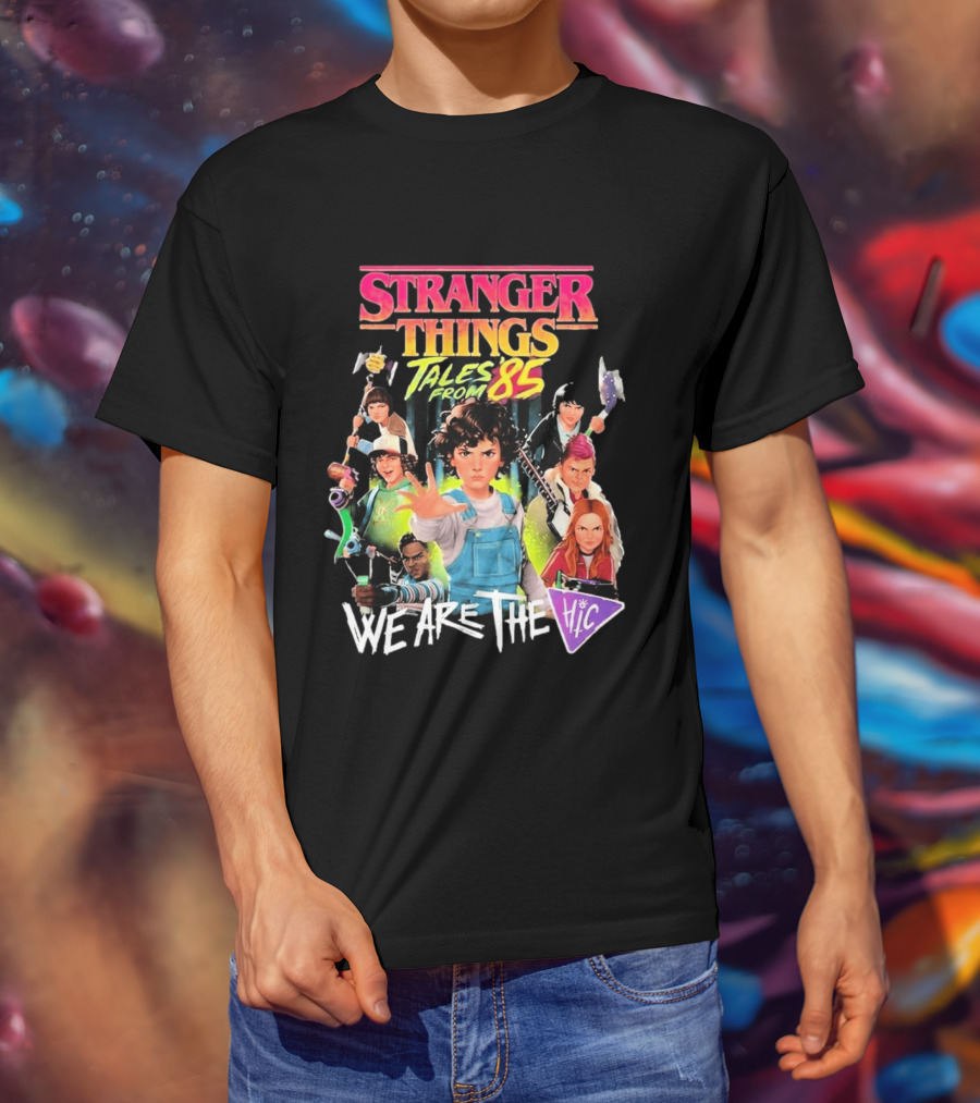 Stranger Things Tales From 85 We Are The Hellfire Club Characters And Adventure T-Shirt