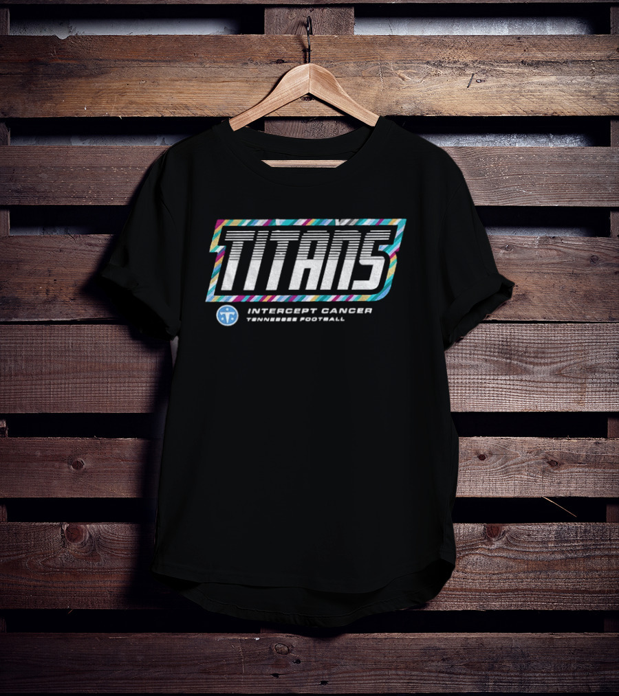 Tennessee Titans Intercept Cancer 2026 Crucial Catch Tennessee Football T-Shirt