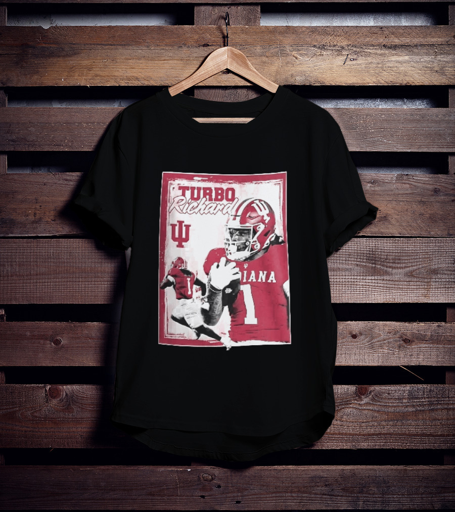 Turbo Richard Indiana Football Player IU Sports Helmets T-Shirt