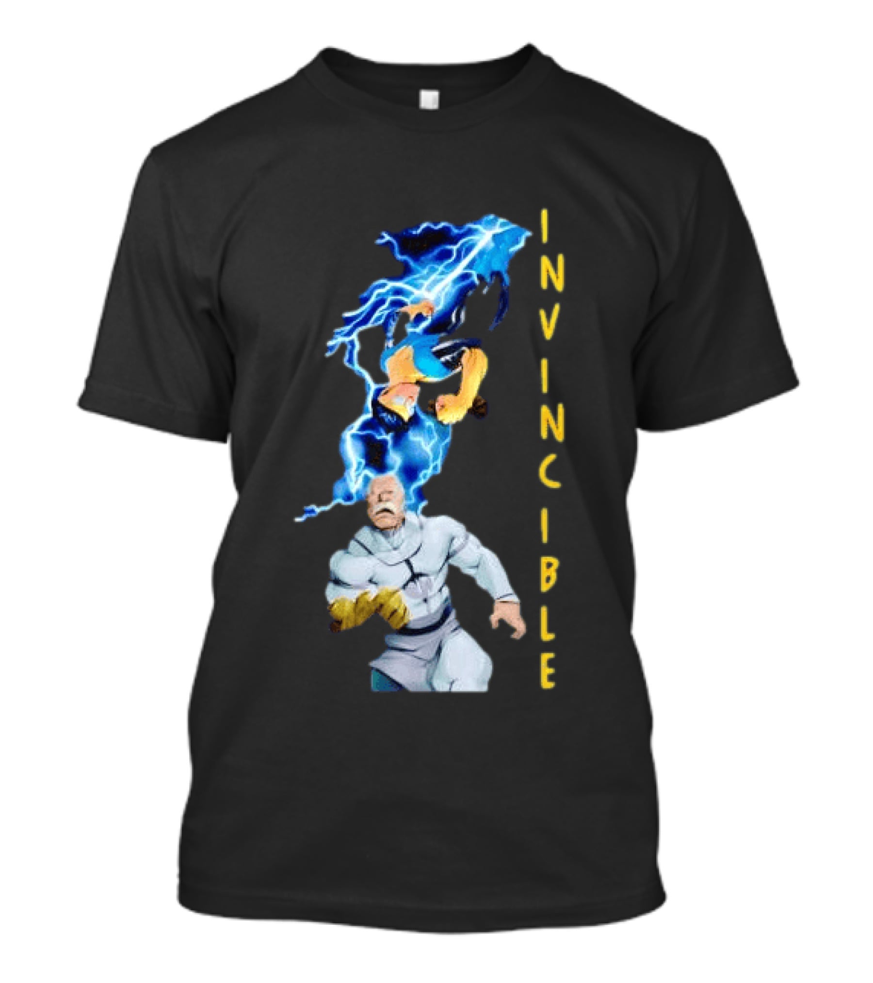 Invincible Vs Conquest Lightning Battle T-Shirt