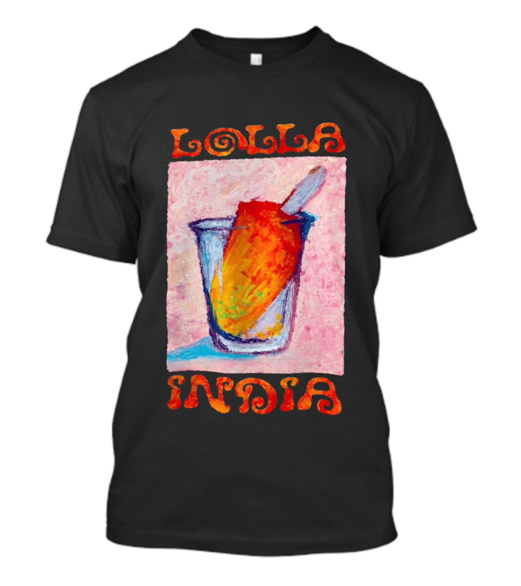 Lollapalooza India 2027 Sweet Escape Popsicle T-Shirt