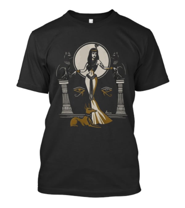Egyptian Goddess Anubis Cats Iconic Ancient T-Shirt