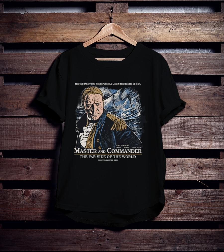 Master And Commander The Far Side Of The World HMS Surprise T-Shirt
