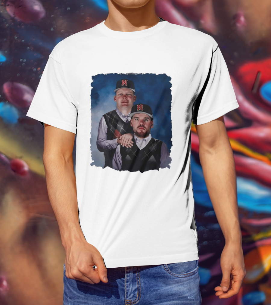 Brock Wilken And Luke Step Brothers N Cap Baseball T-Shirt