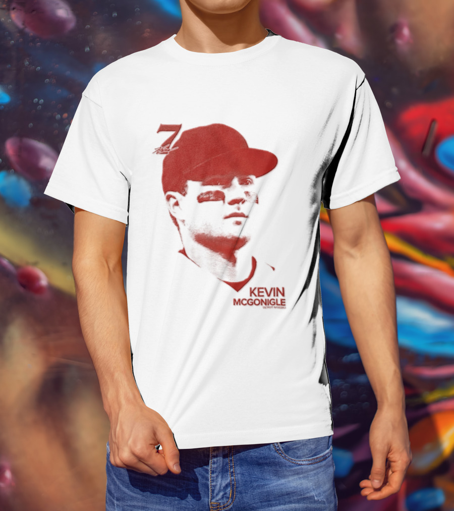 Kevin McGonigle Detroit Tigers MLB Lineage Series T-Shirt