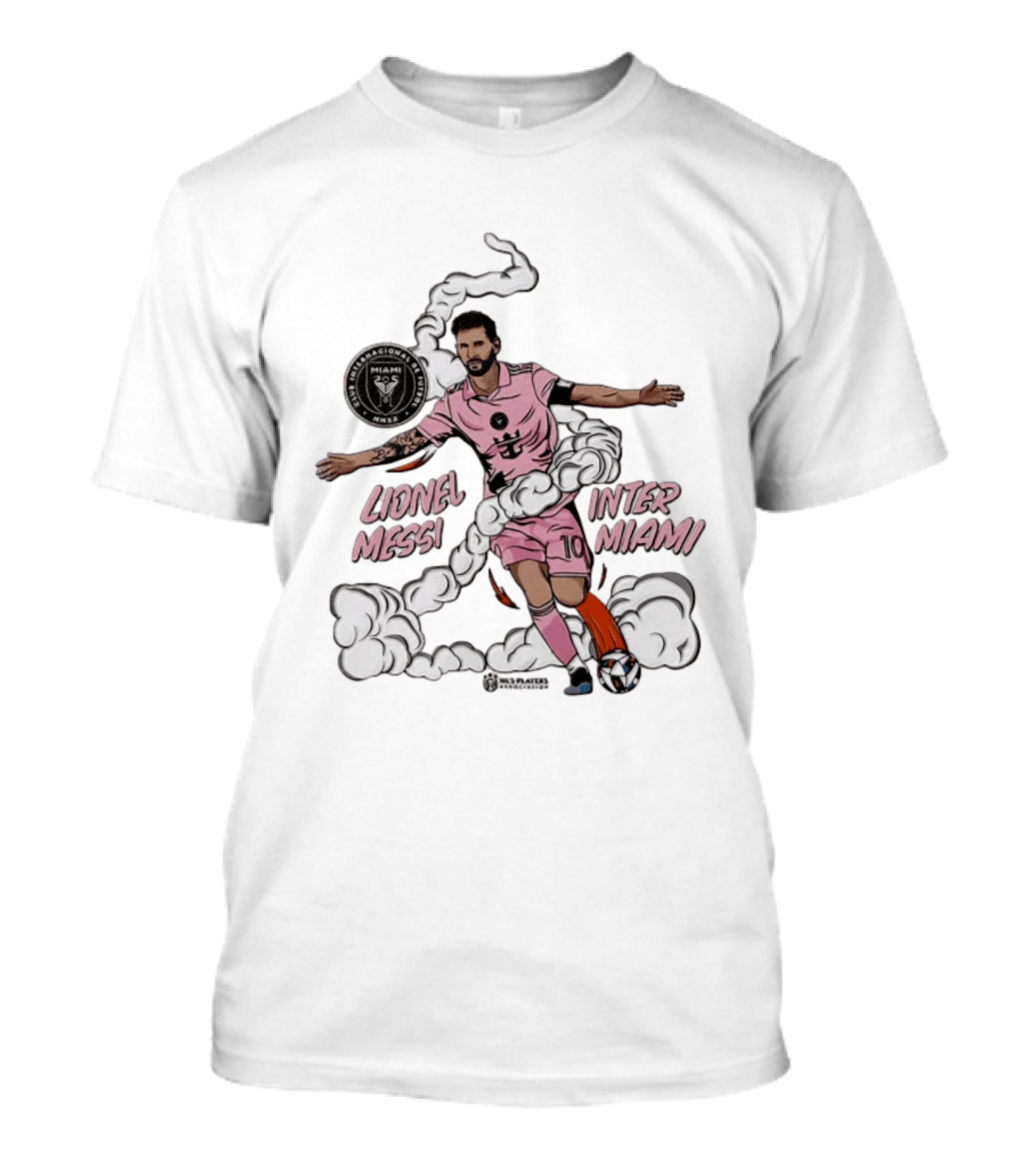 Lionel Messi Inter Miami CF 10 Soccer Player Pose MLS T-Shirt