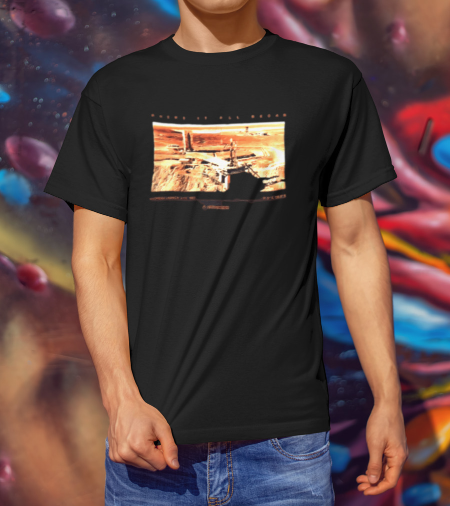 Where It All Began Woomera Launch Site 1967 Australian Research And Space Exploration T-Shirt