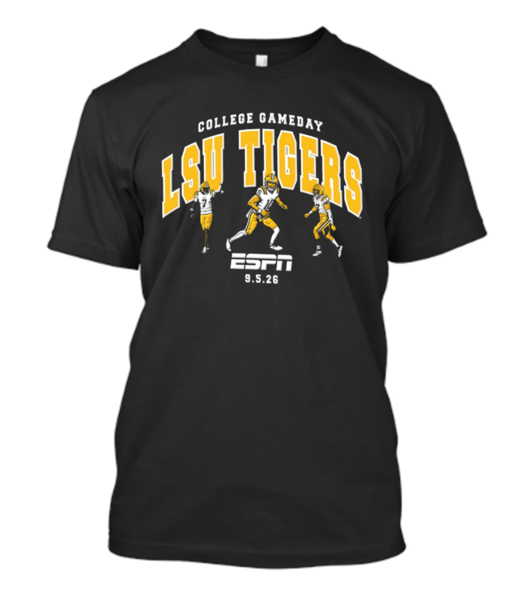 College Gameday LSU Tigers Football ESPN 9.5.26 T-Shirt